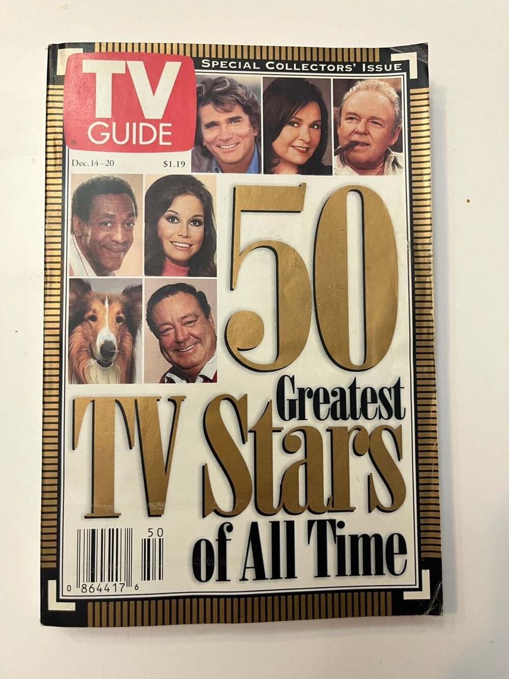 TV Guide Magazine Dec. 14-20, 1996 - 50 Greatest TV Stars of All Time Special Co